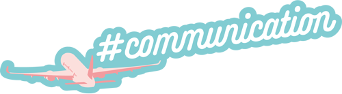 スローガン：#communication